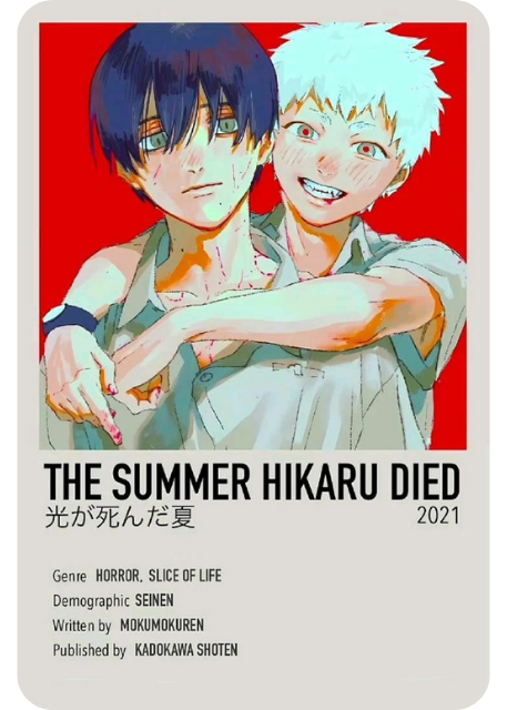 the summer hikaru died poster